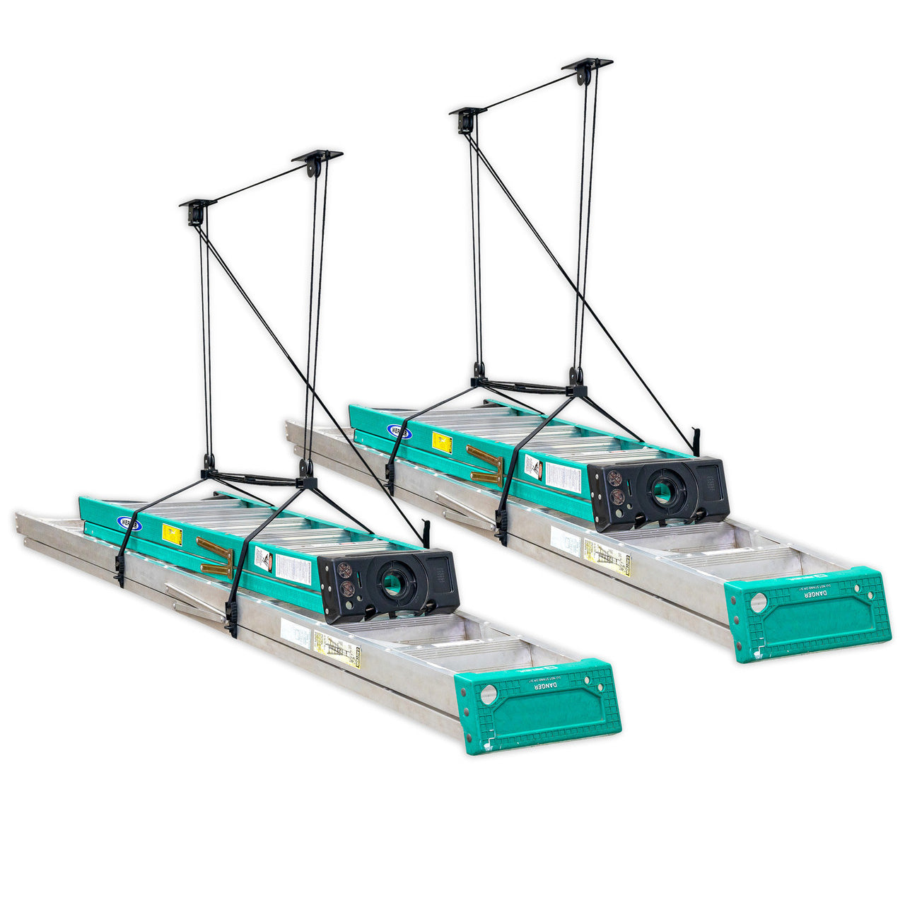 Ladder Hoist | Holds up to 150 lbs | Up to 14' Lift