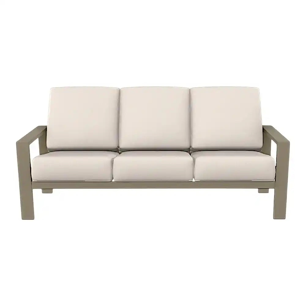 Larssen Deep Seat Cushion Three-Seat Sofa