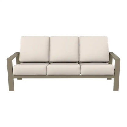 Larssen Deep Seat Cushion Three-Seat Sofa