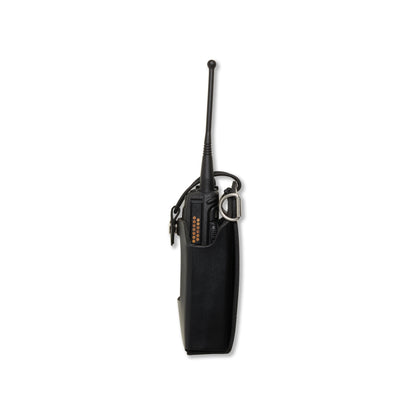 Leather Radio Carrier (w Window for Screen)