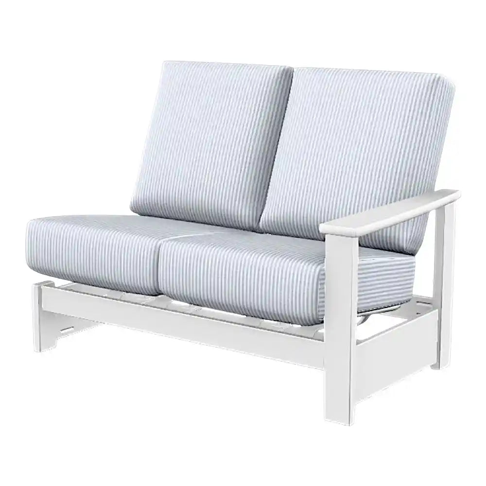 Leeward Deep Seat Left Two-Seat Sectional With Motion
