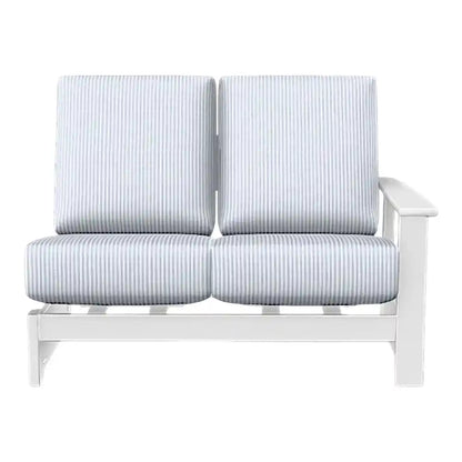 Leeward Deep Seat Left Two-Seat Sectional With Motion