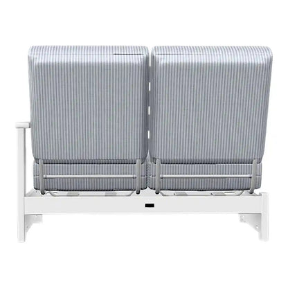 Leeward Deep Seat Left Two-Seat Sectional With Motion