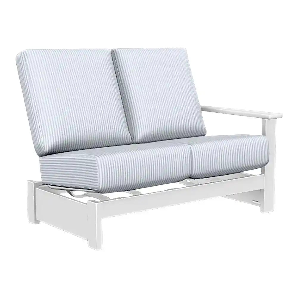 Leeward Deep Seat Left Two-Seat Sectional With Motion