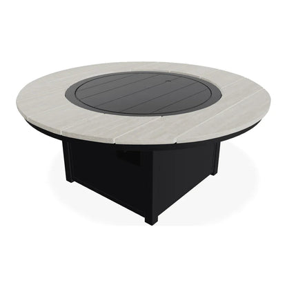 54" Round Polymer Chat Height Fire Table