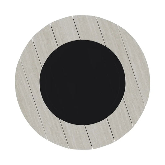 54" Round Polymer Chat Height Fire Table