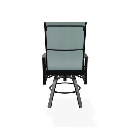 Leeward MGP Sling Balcony Height Swivel Arm Chair