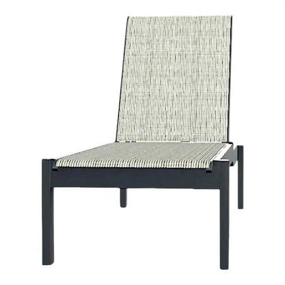Leeward MGP Sling Long Stacking Armless with Wheels