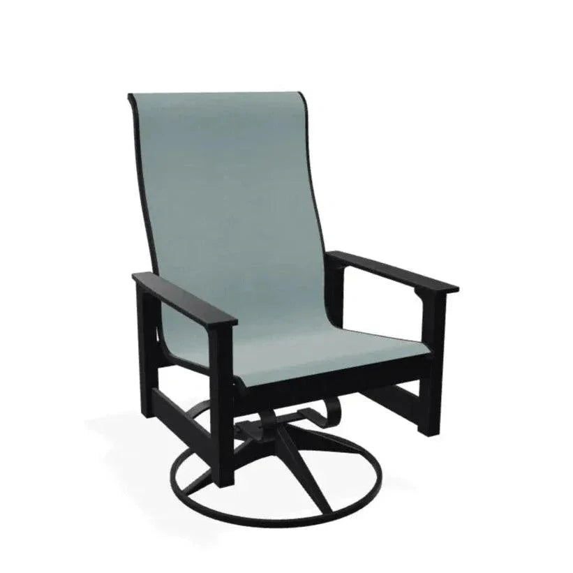 Leeward MGP Sling Swivel Outdoor Rocker