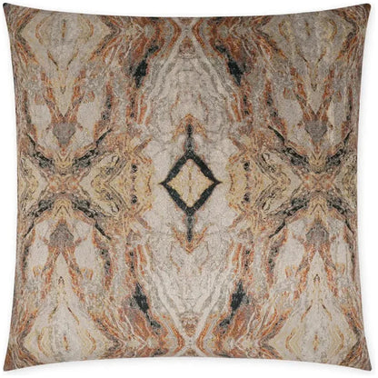 Leonna az Glam Brown Copper Large Throw Pillow Insert