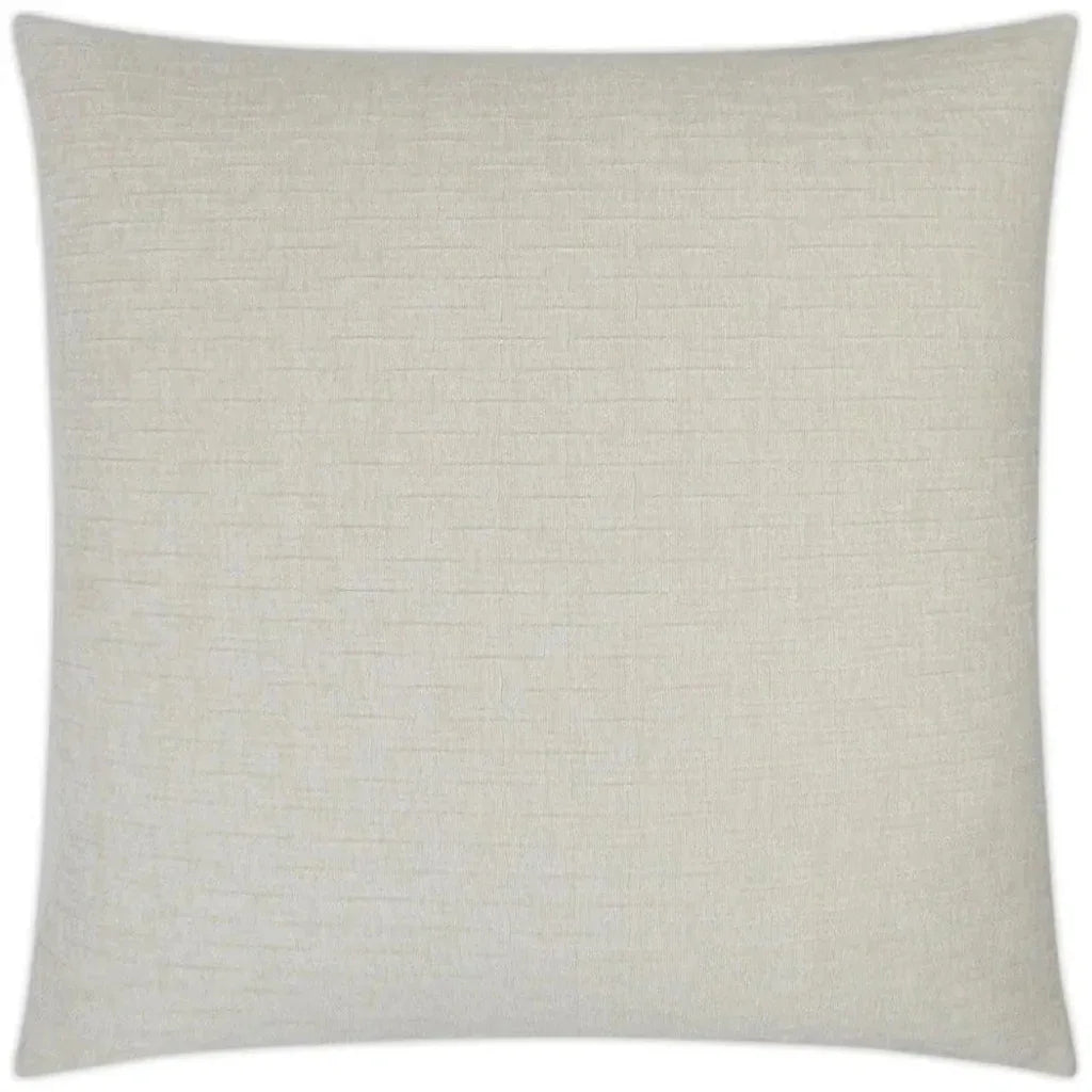 Lift Pearl White Throw Pillow With Insert