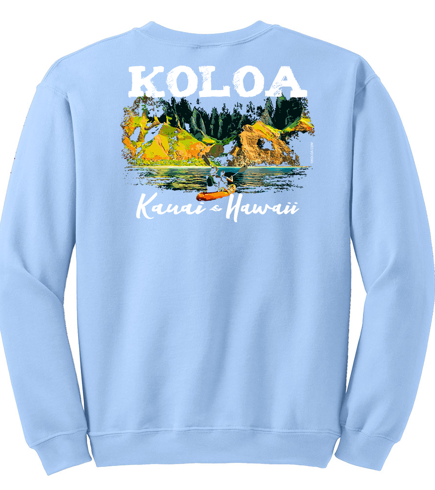 Koloa Kauai Coastline Sweatshirt