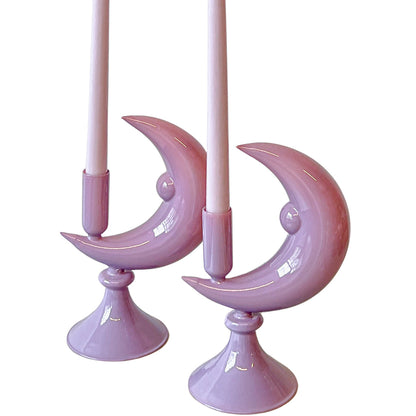 Extra Tall Lilac Hush Taper Candle,  1 Case of 48 Packs (4 Candles per Pack)