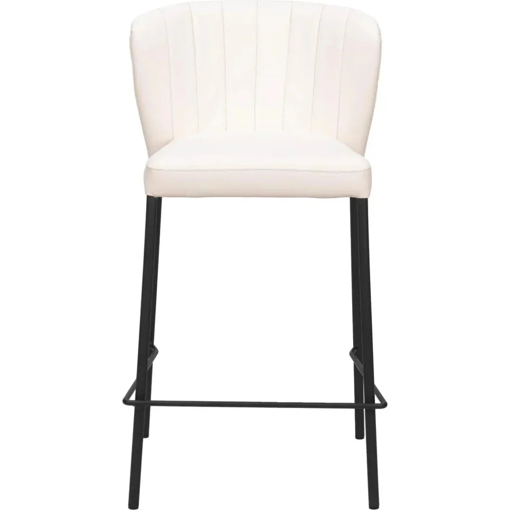 Linz Counter Stool (Set of 2) Cream