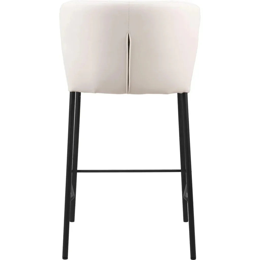 Linz Counter Stool (Set of 2) Cream