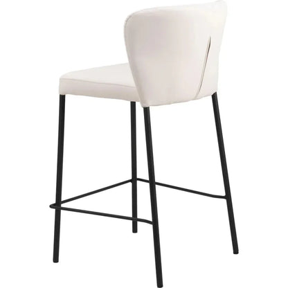 Linz Counter Stool (Set of 2) Cream