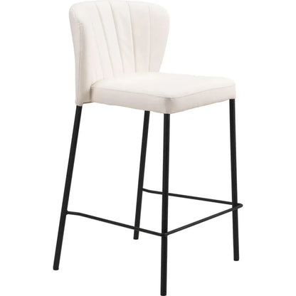 Linz Counter Stool (Set of 2) Cream