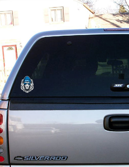 Lion Head - 4" Sticker