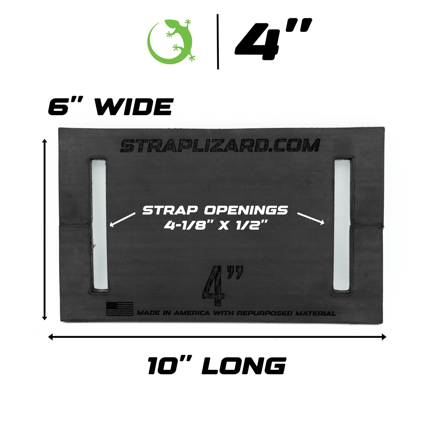 Lizard Leggings 4 INCH - Ratchet Strap Abrasion Protector