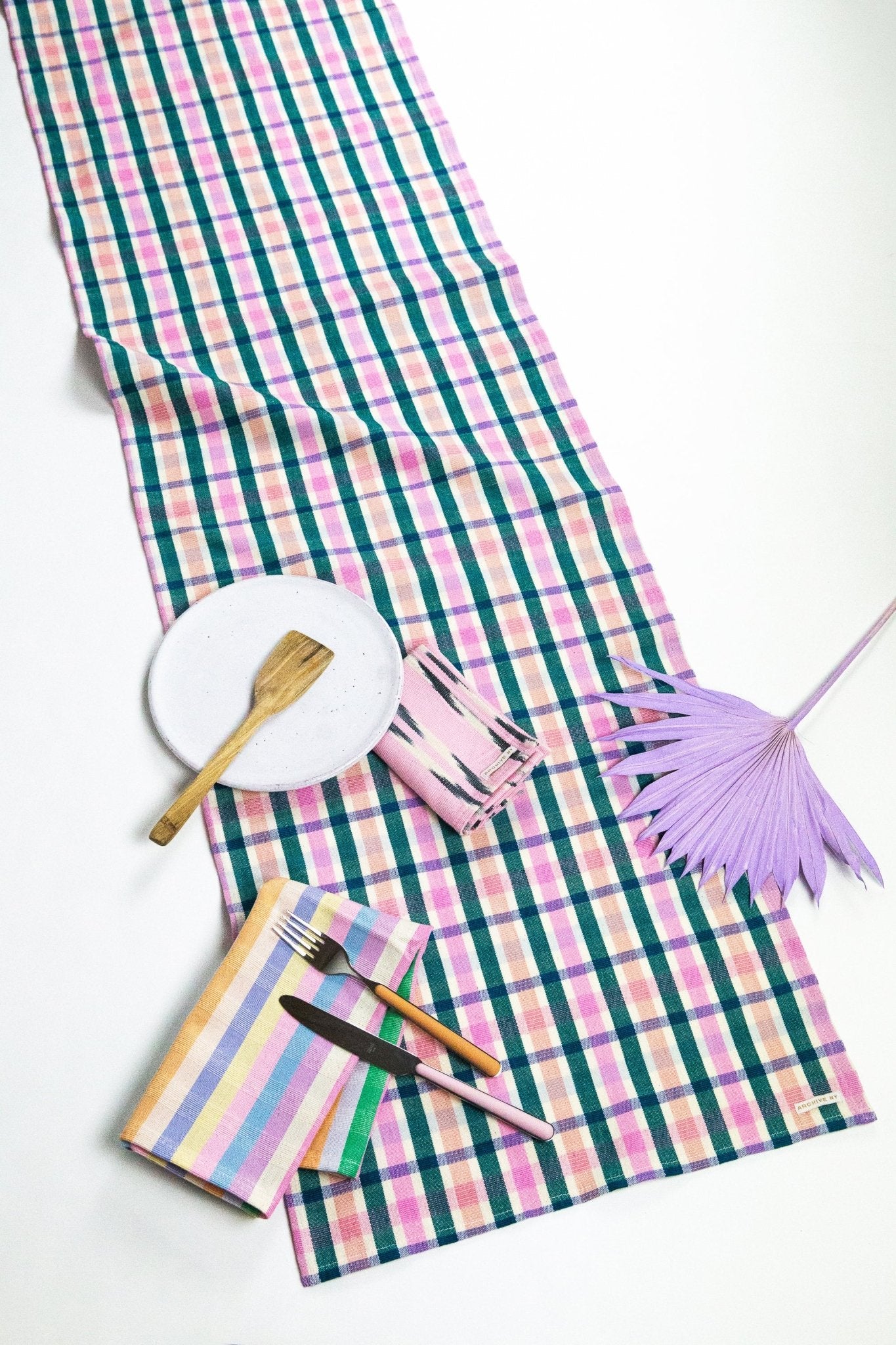 Lola Plaid Runner