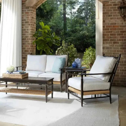 Low Country Loveseat Premium Wicker Furniture
