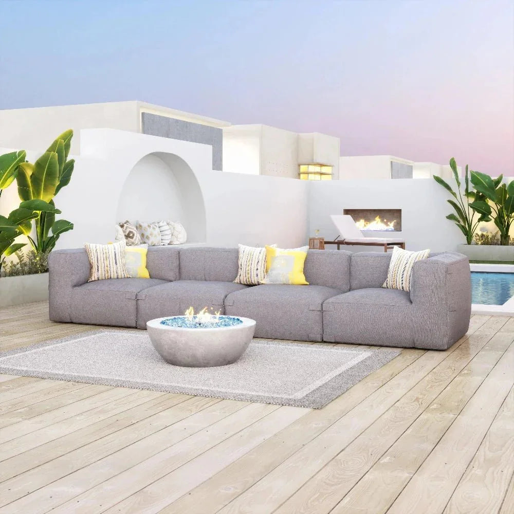 Luanda Middle Chair Gray