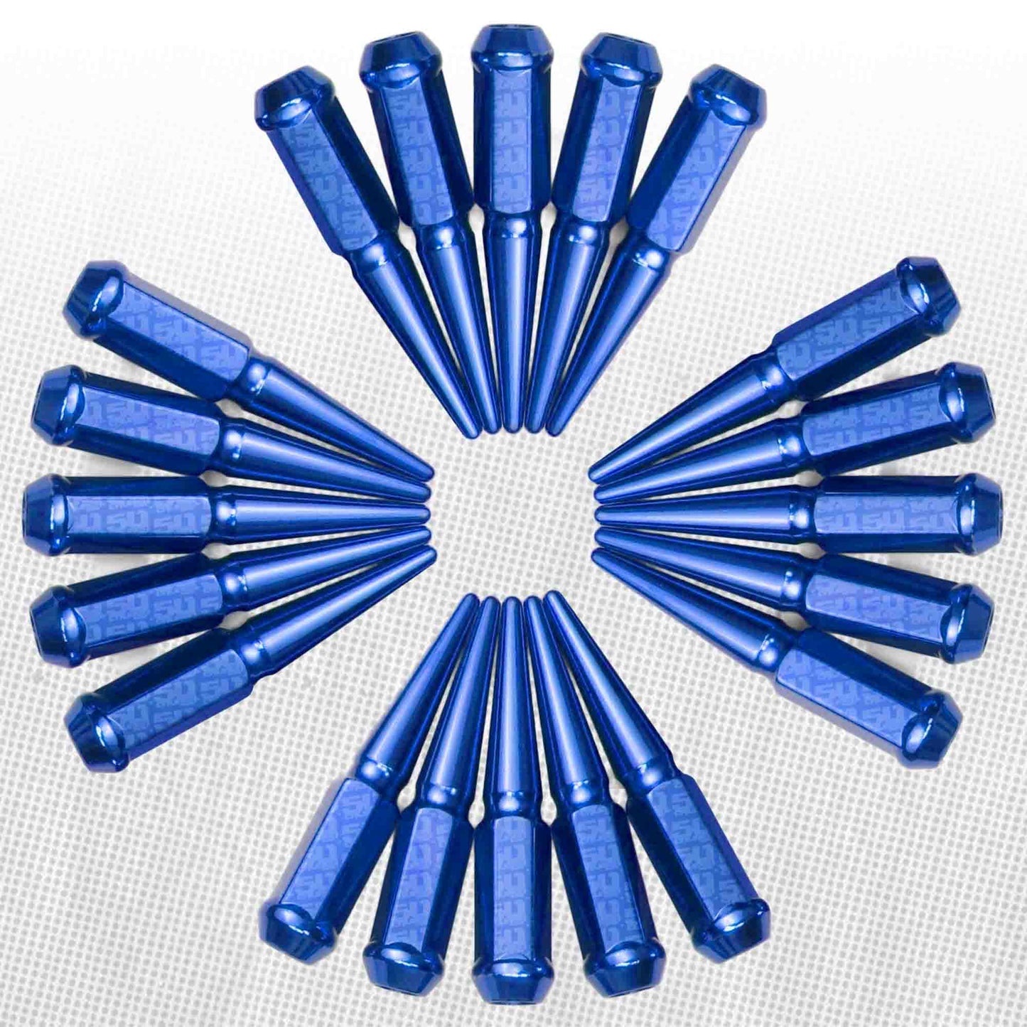 14x1.5mm Extended Spike Lug Nuts - 60 Degree Taper Seat