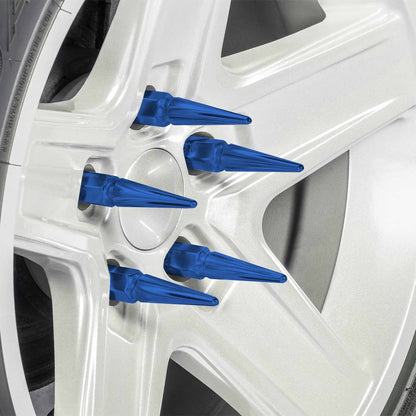 10x1.25mm Extended Spike Lug Nuts - 60 Degree Taper Seat