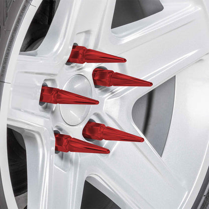 3/8-24 Extended Spike Lug Nuts - 60 Degree Taper Seat