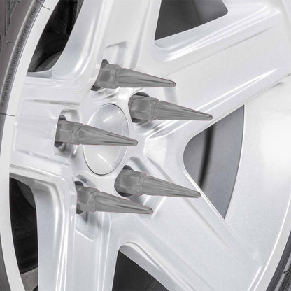 10x1.25mm Extended Spike Lug Nuts - 60 Degree Taper Seat