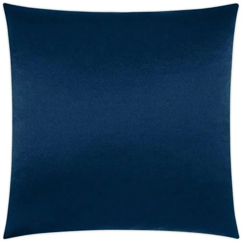Lumis Navy Solid Navy Large Throw Pillow Insert