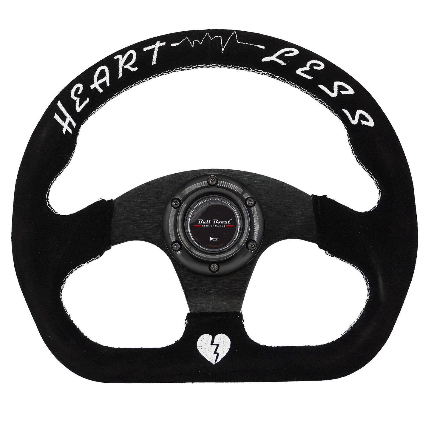 Universal Heartbreak Lightweight Flat Racing Billet 6-Bolt Steering Wheel | 150 Entries