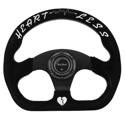 Universal Heartbreak Lightweight Flat Racing Billet 6-Bolt Steering Wheel | 150 Entries