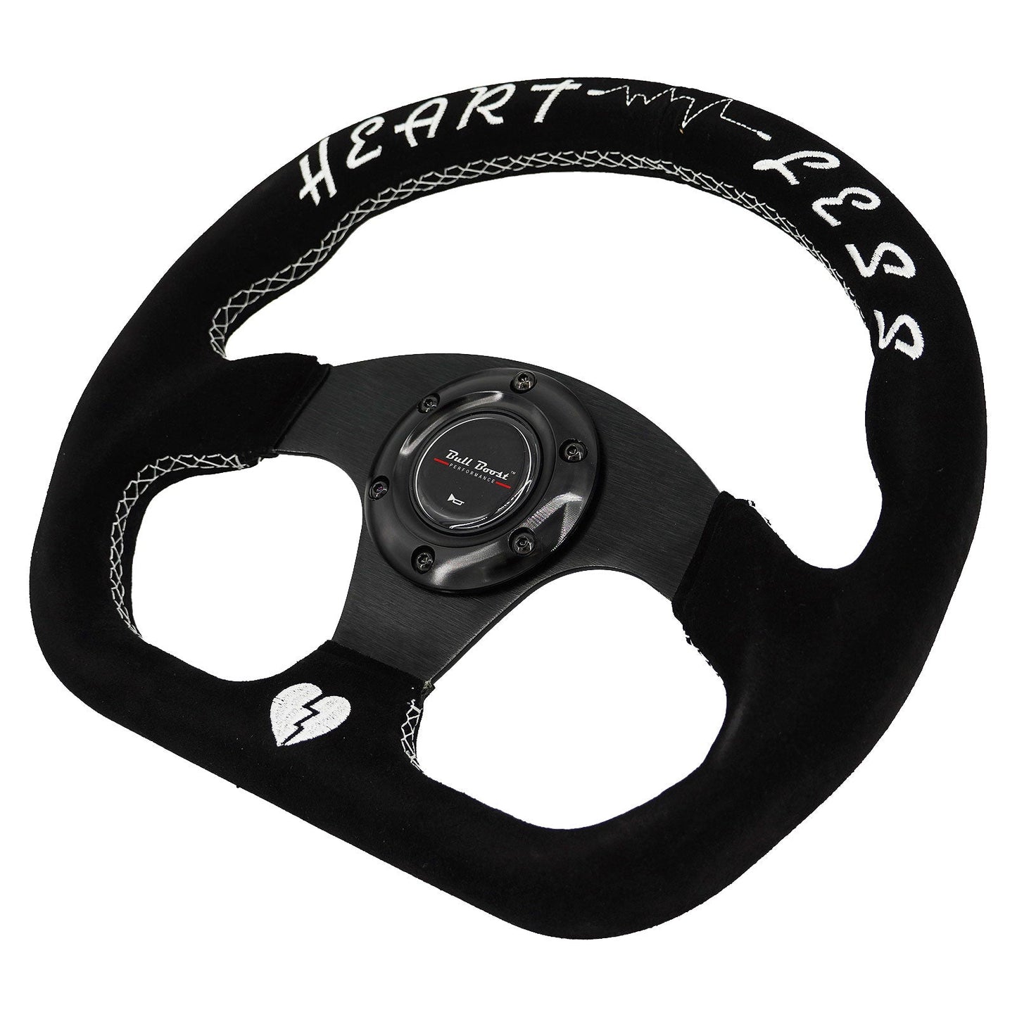 Universal Heartbreak Lightweight Flat Racing Billet 6-Bolt Steering Wheel | 150 Entries