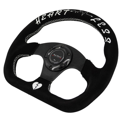 Universal Heartbreak Lightweight Flat Racing Billet 6-Bolt Steering Wheel | 150 Entries