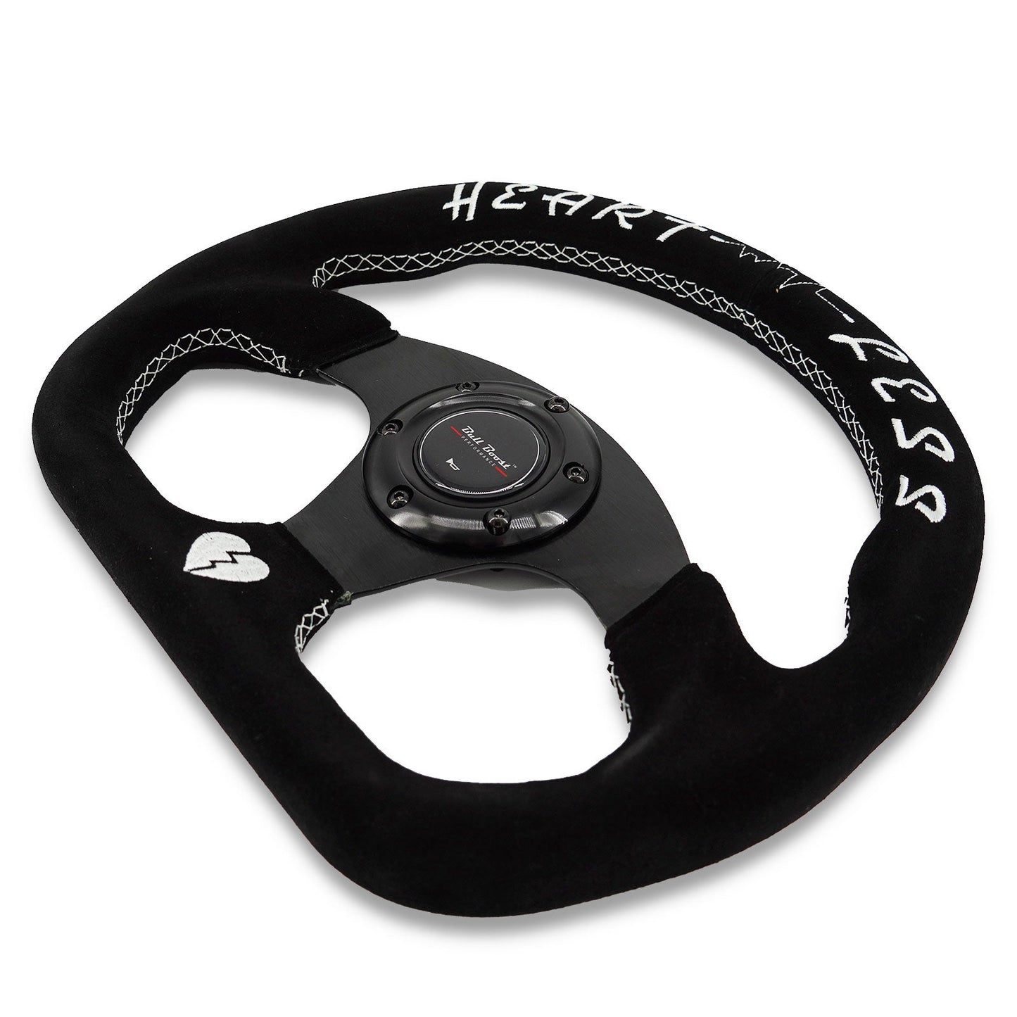 Universal Heartbreak Lightweight Flat Racing Billet 6-Bolt Steering Wheel | 150 Entries