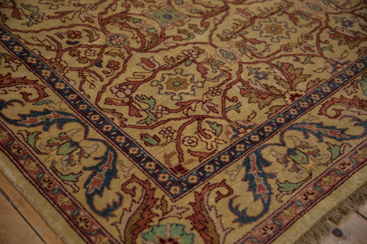 6x9 Vintage Indian Bijar Design Carpet