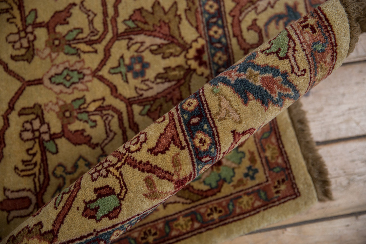 6x9 Vintage Indian Bijar Design Carpet