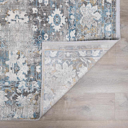 The Halcyra Faux Silk Rug