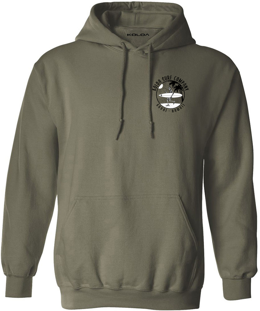 Koloa Skeleton Gone Surfin Hoodie