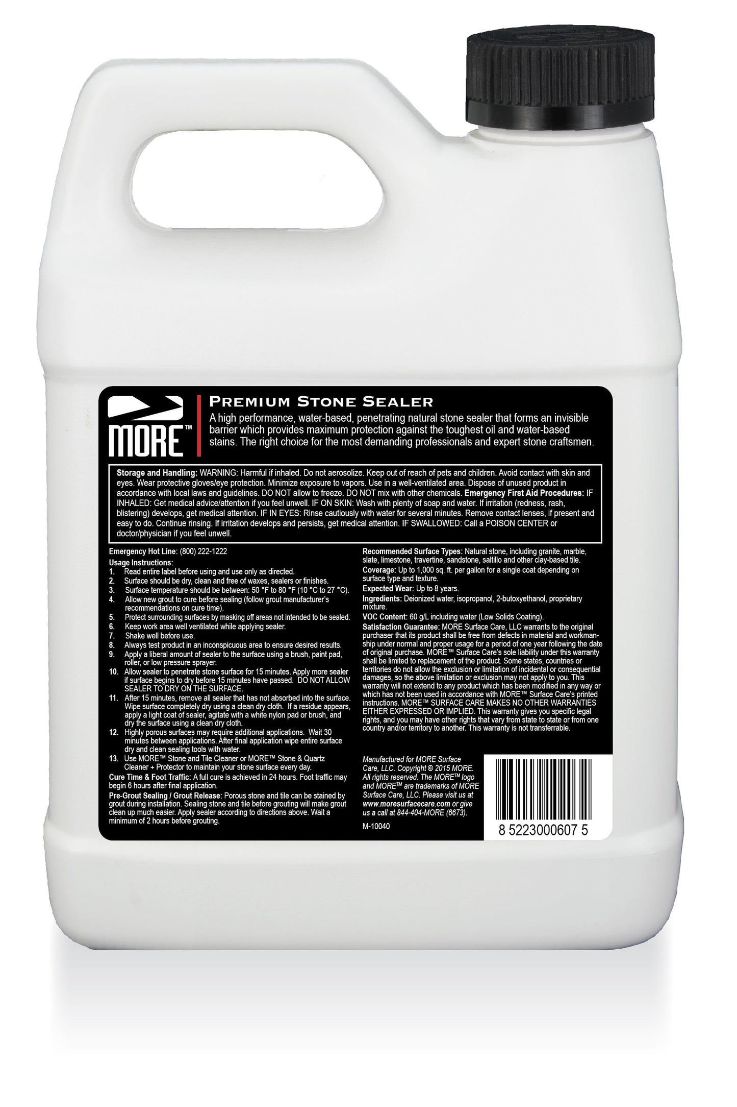 MORE® Premium Stone Sealer