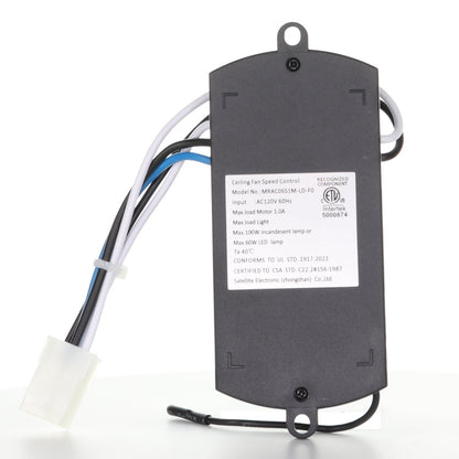 Anderic MRAC06S1M Replacement Ceiling Fan Receiver for Harbor Breeze Mazon Ceiling Fans - MRAC06S1M-LD-F0