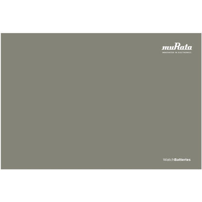 Murata Deluxe Watch Battery Starter Kit - Master Kit