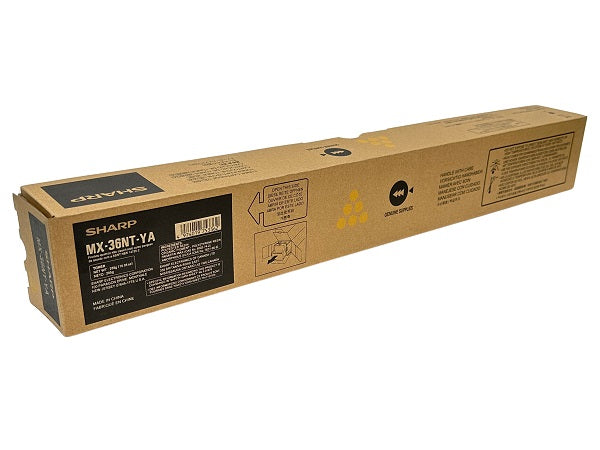 New, Pre-Owned - Sharp MX-36NT-YA Yellow Toner Cartridge