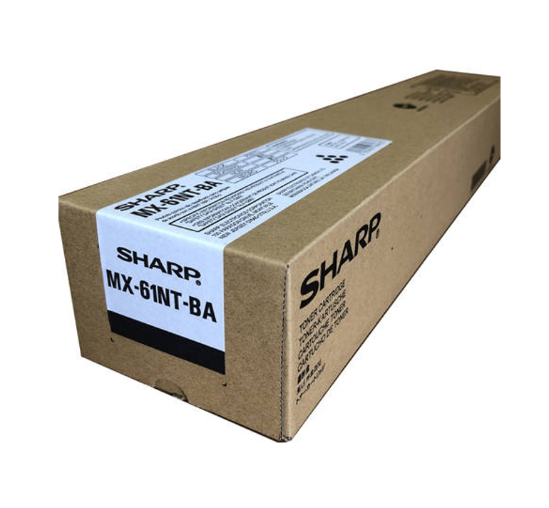 New, Pre-Owned - Sharp MX-61N Black Toner Cartridge, MX-61NTBA