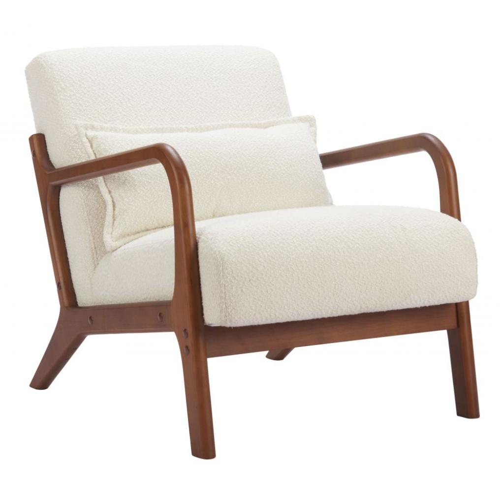 Macio Textured Fabric Accent Chair