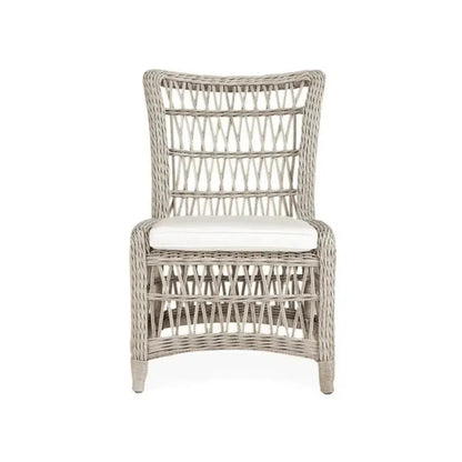 Mackinac Wicker Outdoor Furniture Dining Set for 8