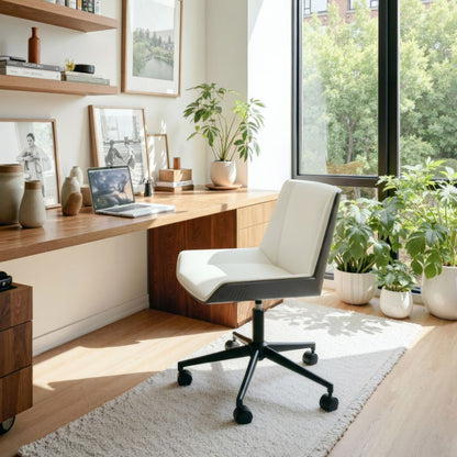 Maker Faux Leather Office Chair