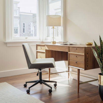 Maker Faux Leather Office Chair