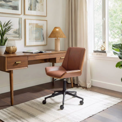 Maker Faux Leather Office Chair